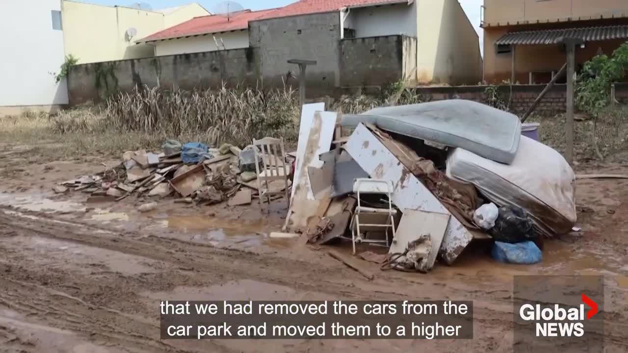 Floods bring havoc to Brazilian households as at least 30 towns in states of emergency