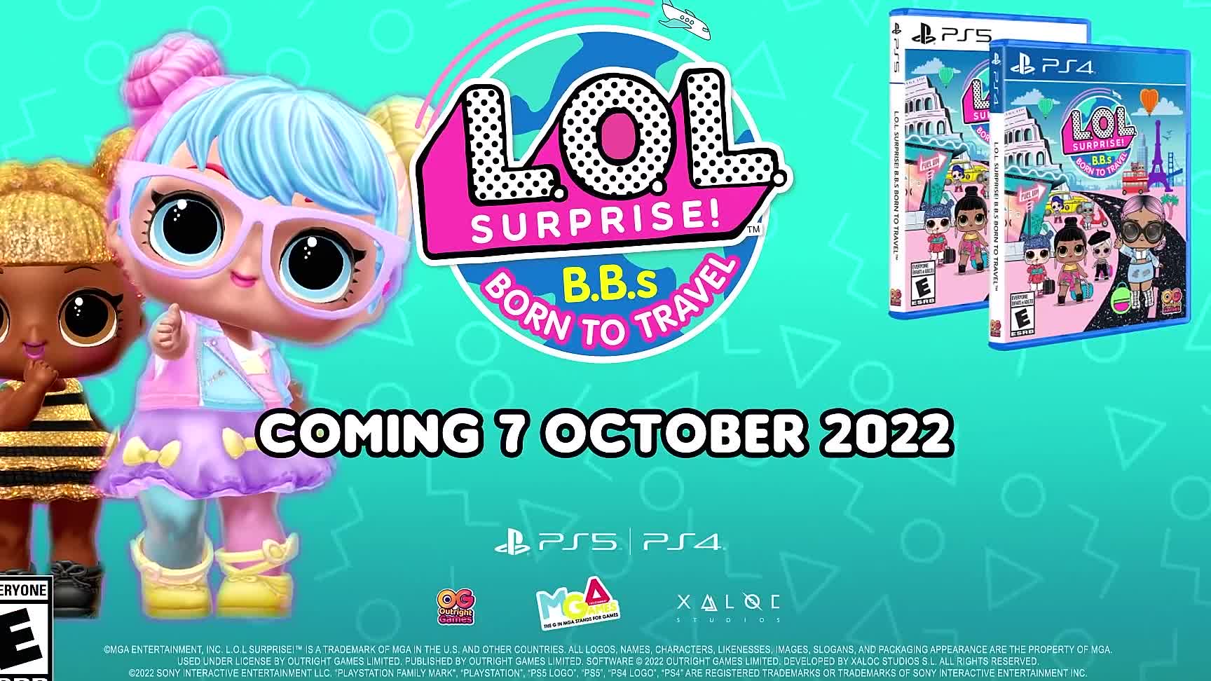 L.O.L Surprise! B.B.s Born To Travel - Gameplay Trailer PS4 Games