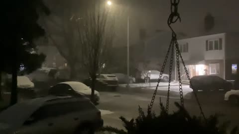 Blizzard conditions