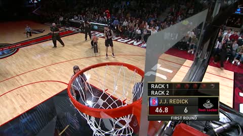 2016 Footlocker Three-Point Contest_ J.J. Redick Round 1