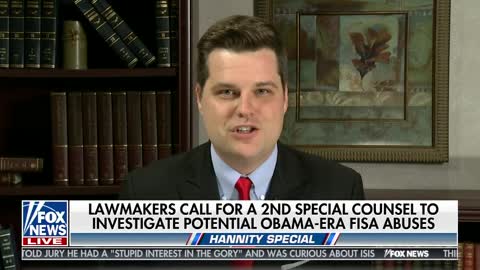 Matt Gaetz Hits Hillary: We Cannot Live in a Country Where Losing an Election Is De Facto Immunity