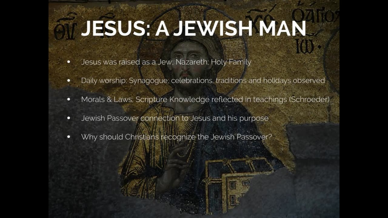 Christ's Philosophy was Jewish Part 1