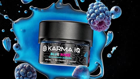 Karma IQ Blue Razz Mushroom Gummies Coupon Code 🍄