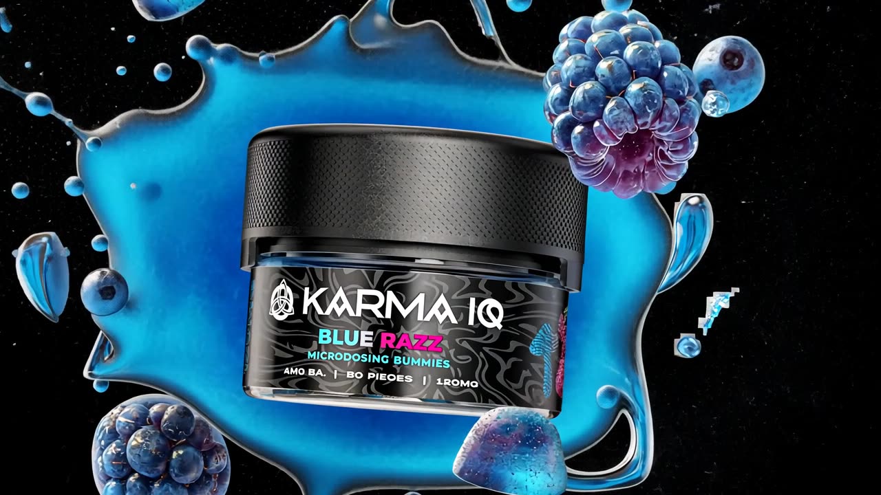 Karma IQ Blue Razz Mushroom Gummies Coupon Code 🍄