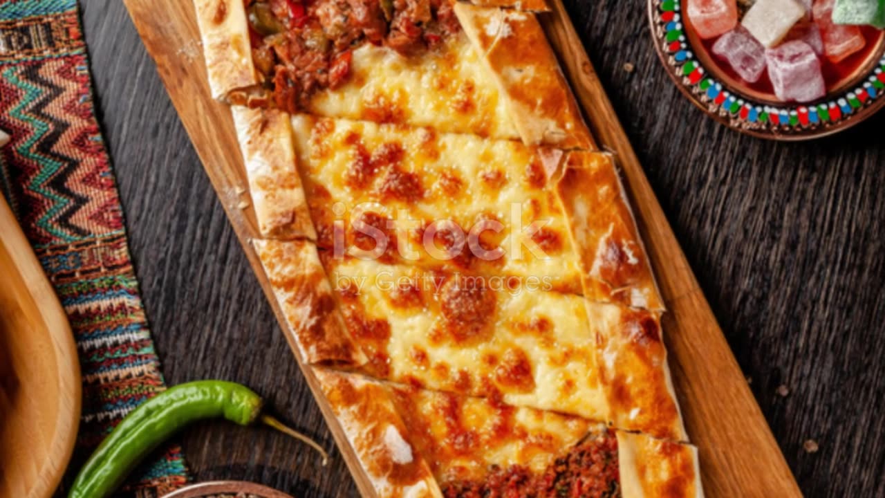 Turkish Pide Pizza in a Flash! 🍕 🍕