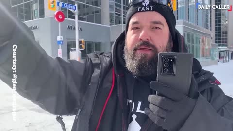 Canadian Protesters Shout Down Reporter Appearing On MSNBC