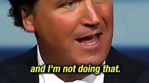 Tucker Carlson: Here I am