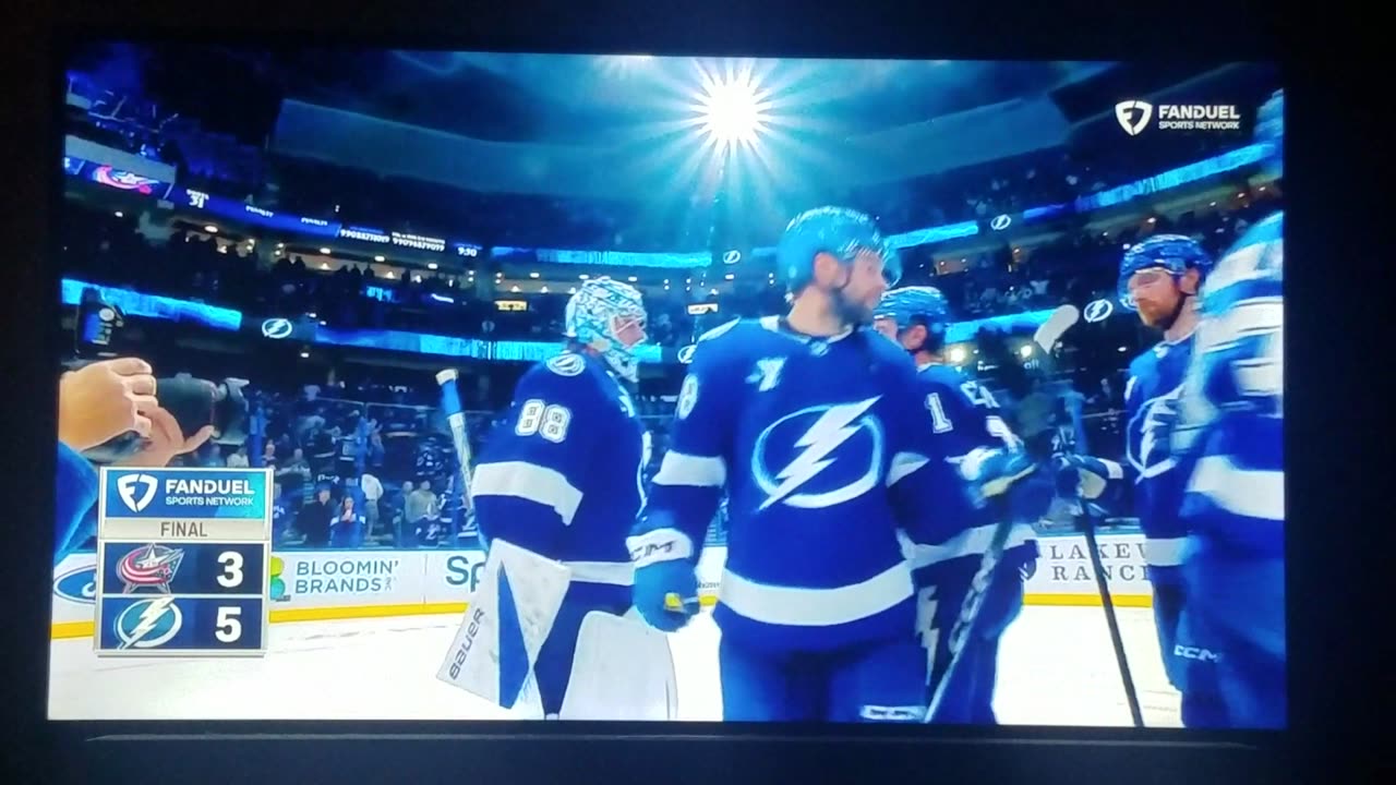 CBJ vs TB - Lightning Win 5-3
