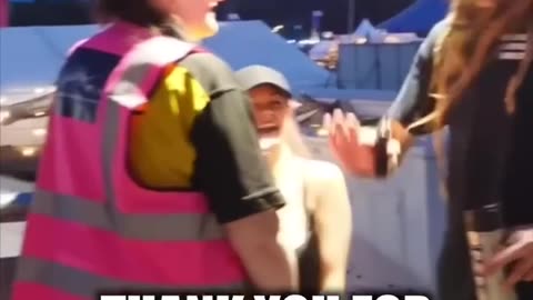 Watch The Security guard Of the Concert accidentally stops the wrong person 🤣 | The Lead Singer 🔥