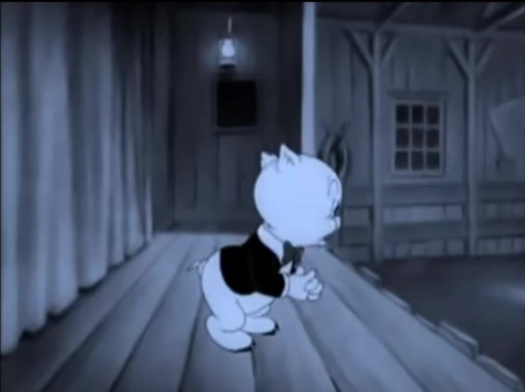 Porky Pig Sings Blue Christmas