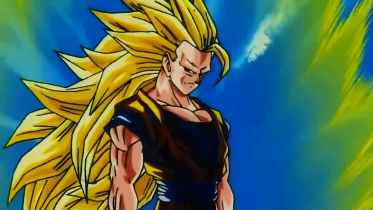 Goku goes Super Saiyan 3