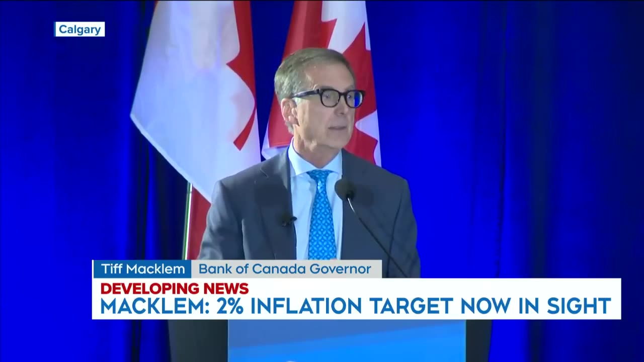 Bank of Canada governor provides an update on Canada's struggle with inflation