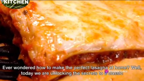 Classic Lasagna Recipe