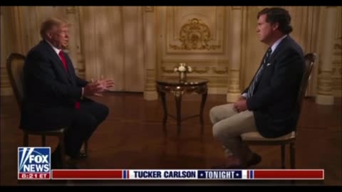 President Trump interview with Tucker Carlson 4/11/23