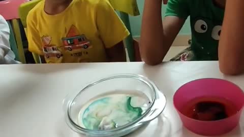 Chemical science experiments for kids