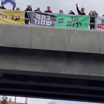 Freedom Convoy converging in Jerusalem