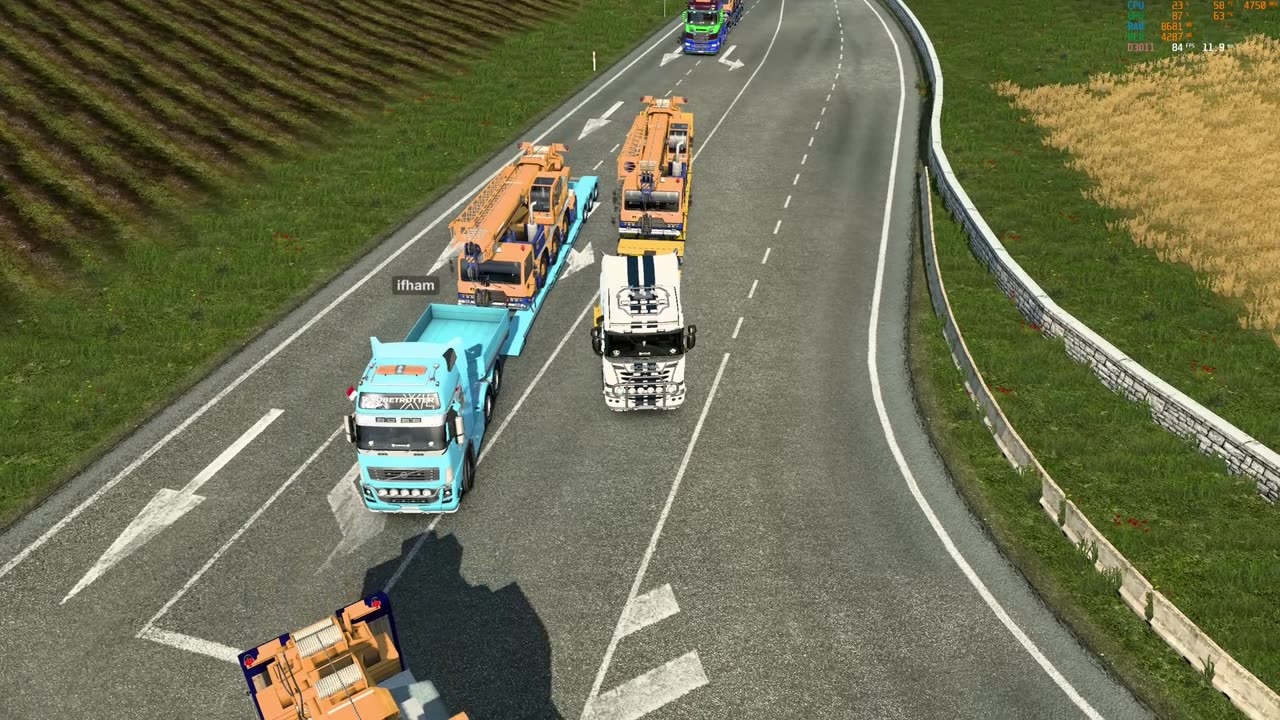 ETS2, Scania Streamline 730hp muatan berat