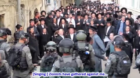 Meanwhile, in Mea Shearim, the anti-Zionist district of Jerusalem