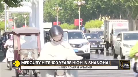 Mercury rises to 100-year high in shanghai 2023