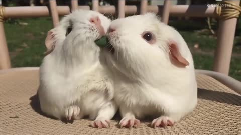 😘guinea pig’s Cute Cute Video🐇🐇