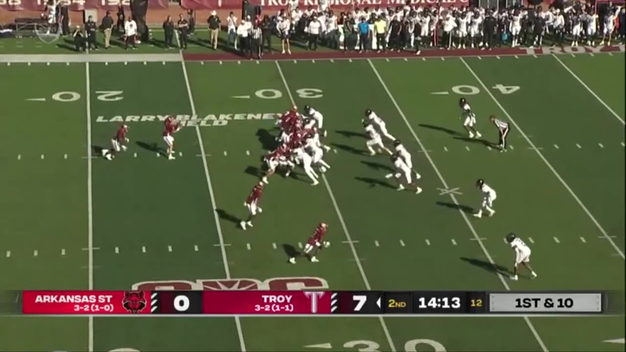 Arkansas State vs Troy Highlights I College Football Week 6 | 2023 College Football