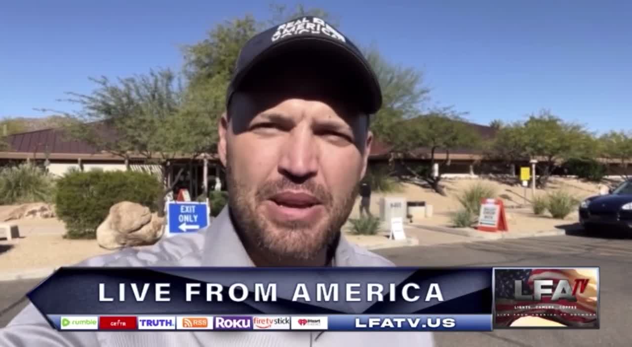 Election Day 11/8/2022 - Ben Bergquam At Maricopa AZ Precinct Where Ballot Printers Are Not Working