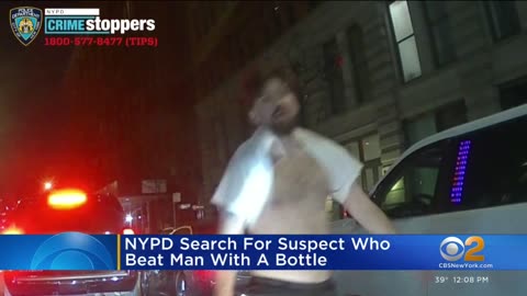 NYPD: Man beaten with glass bottle in SoHo