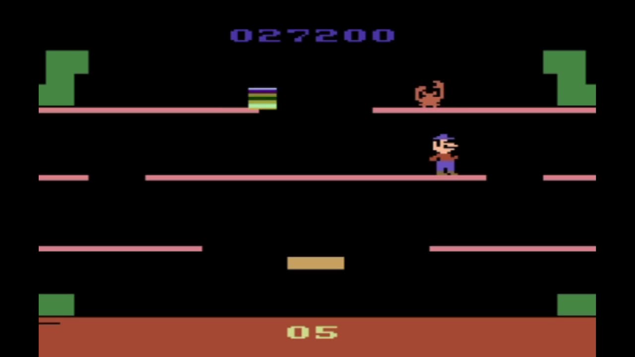 Mario Bros. Review (1983) (Atari 2600)