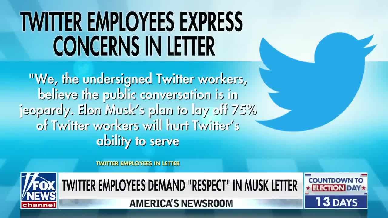 Leaked letter shows Twitter employees voiced concerns to Elon Musk