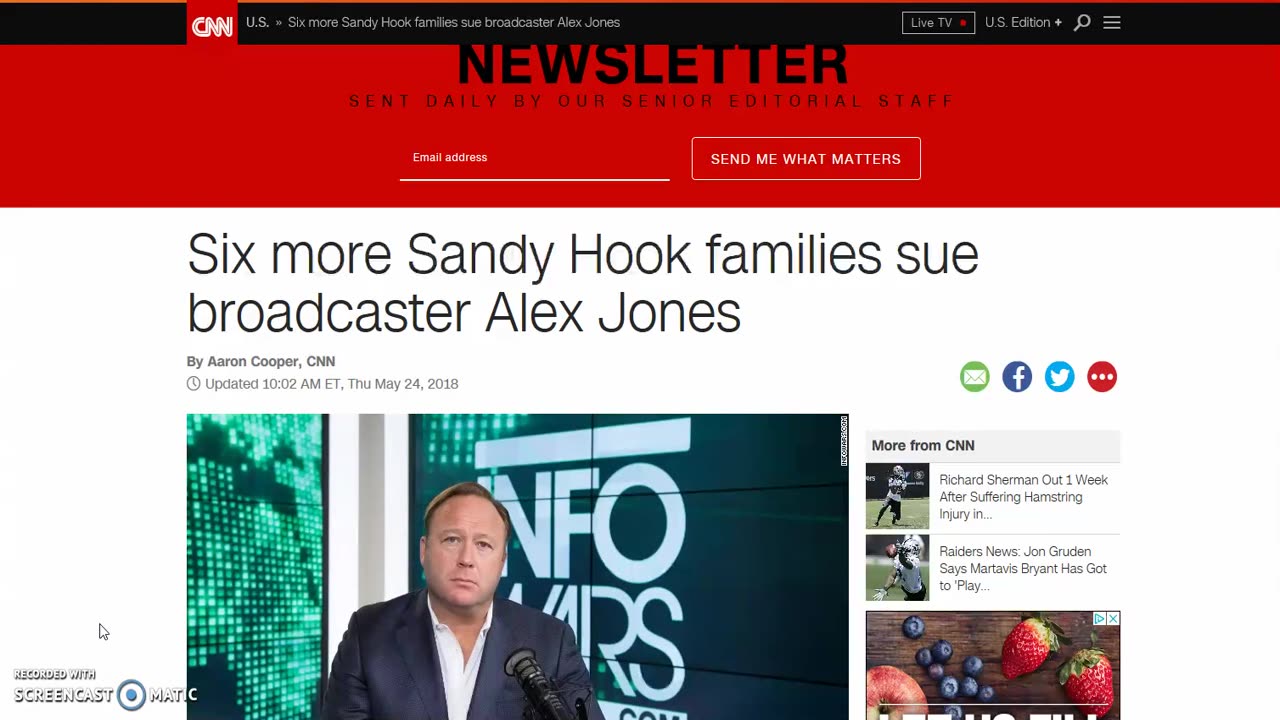 Death of a Nation - Removed for Sandy hook commentary - Alex Jones Doc.