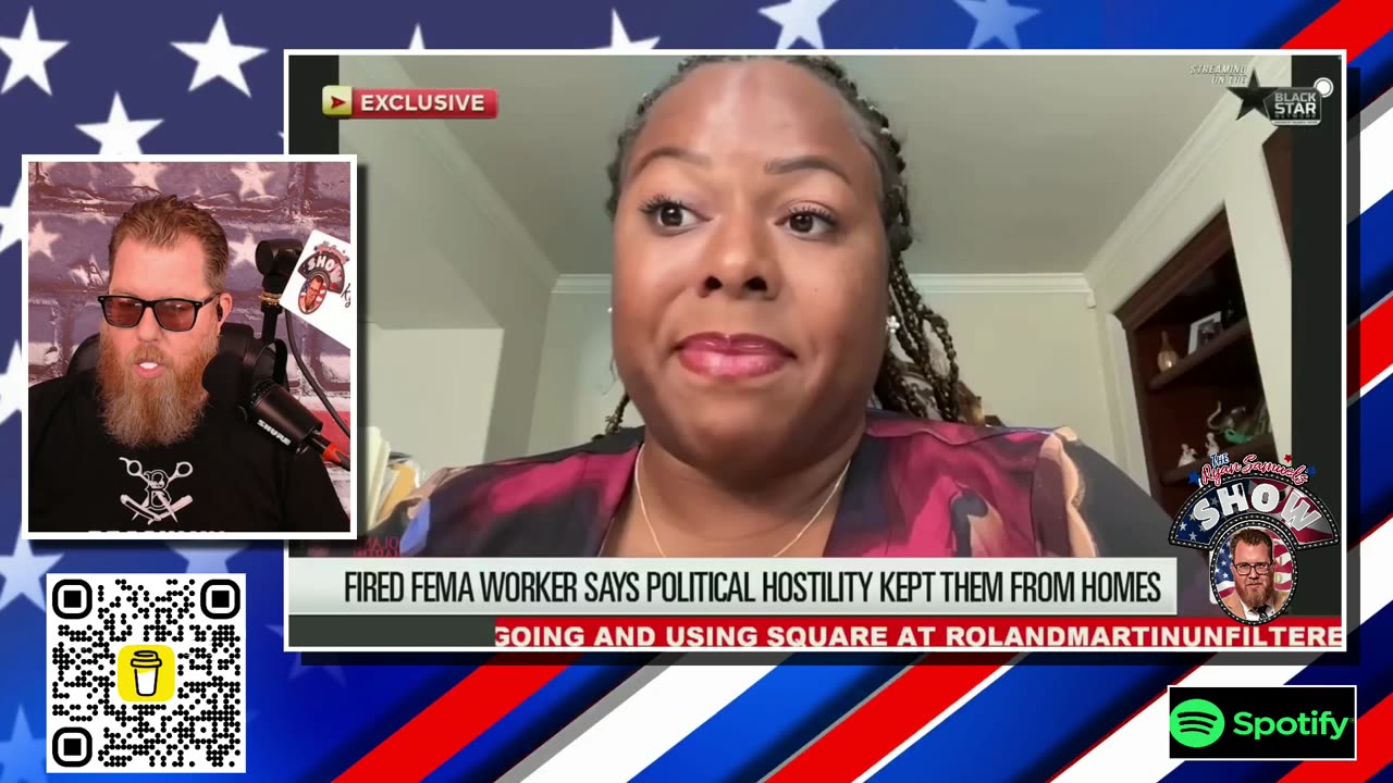 Fired FEMA Worker Marn'i Washington S[eaks Out