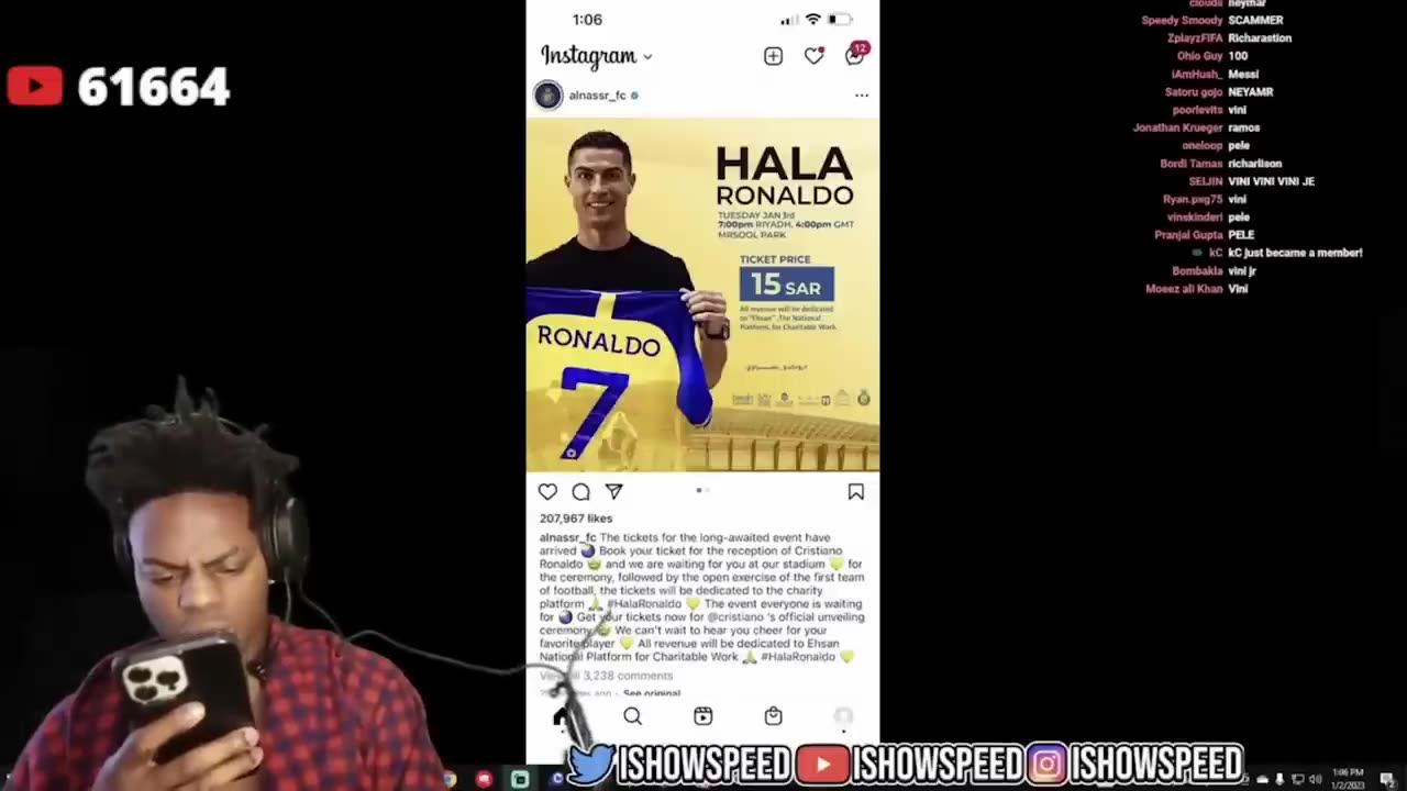 The Complete Journey of iShowSpeed Meeting Ronaldo