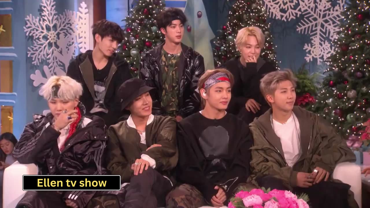 K-pop superstars BTS returned to Ellen TV SHOW