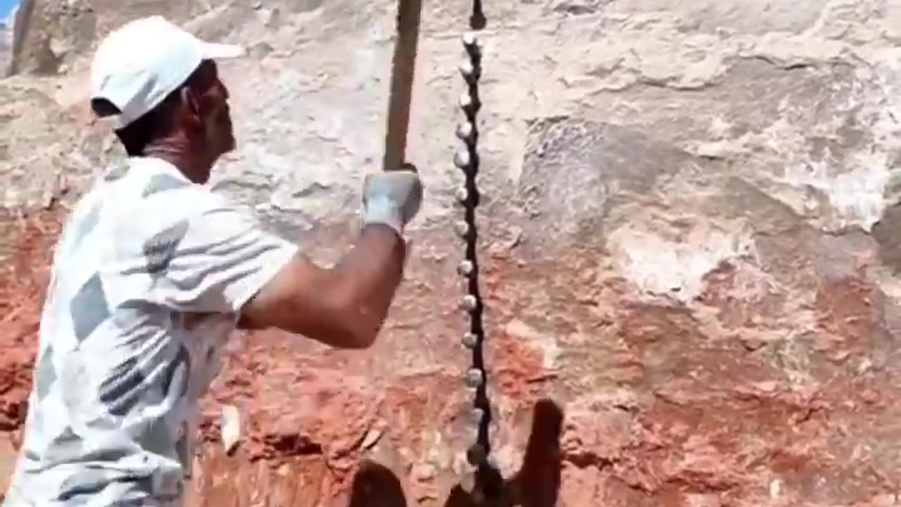 Granite stone going to break