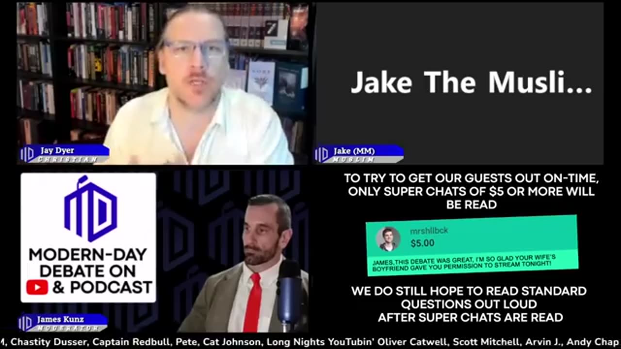 DEBATE Jay Dyer Vs Jake Muslim Metaphysician _ Trinity Vs Tawhid