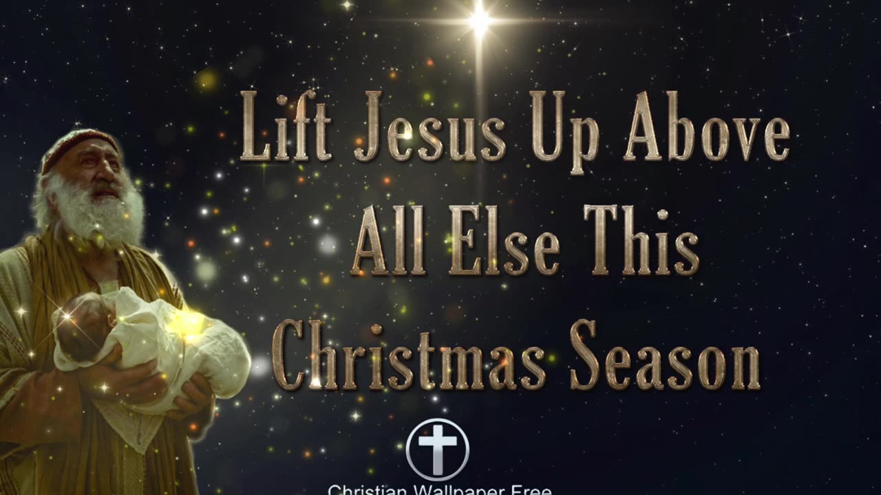 Lift Jesus Up Above All Else This Christmas Season #saviorisborn #savioroftheworld #saviourborn