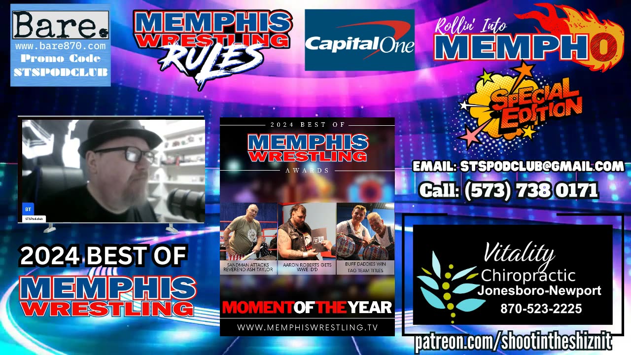 BT’s Pick for Moment of the Year 2024! Memphis Wrestling Awards!