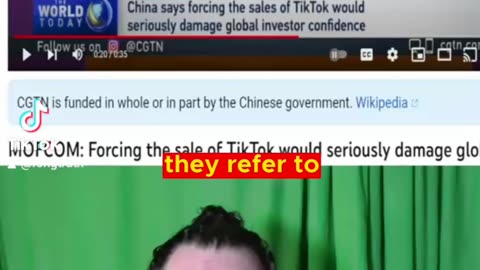 Forcing the sale of TikTok would seriously damage global investor confidence