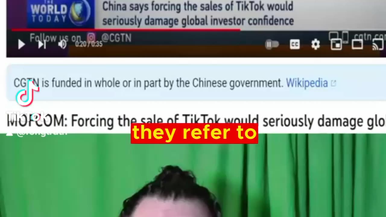 Forcing the sale of TikTok would seriously damage global investor confidence