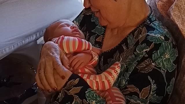 Mema with Baby Phoebe