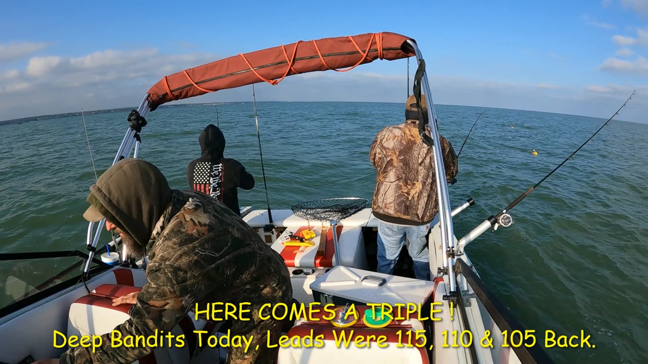 Lake Erie Walleye Fishing. Vermillion Ohio 4-26-23