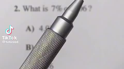 A1 MATH CLASS PERCENT TRICK