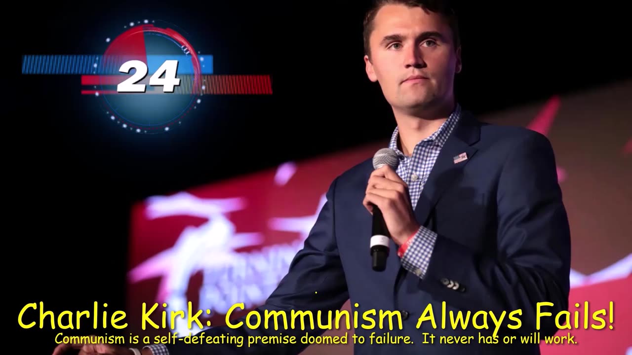 CHARLIE KIRK SHOWS: COMMUNISM HAS NEVER WORKED. IT WILL NEVER WORK.