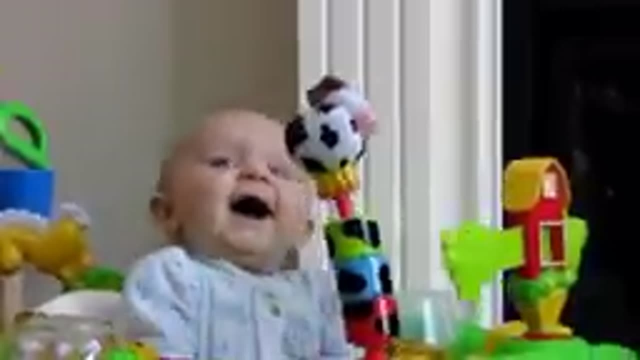 Baby's funny video