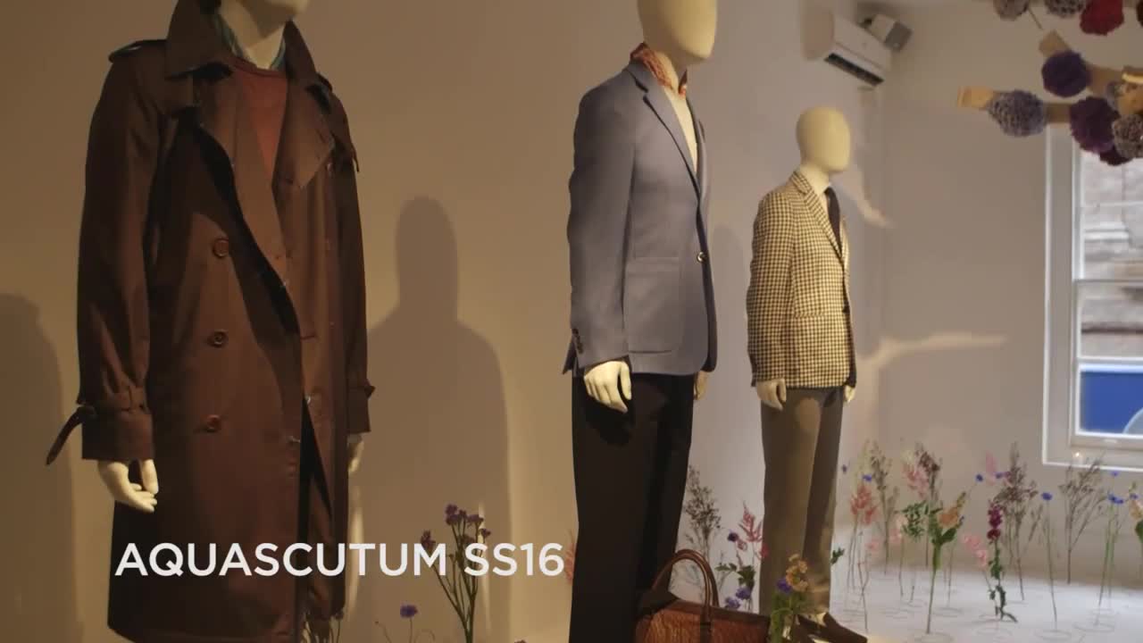 Aquascutum Men's SS16 at London Collections Men