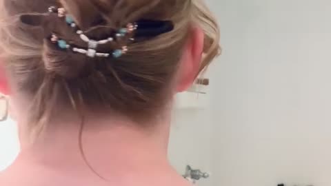 Low bun with a Flexi Flip