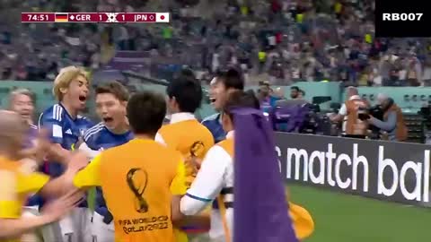 Germany 1-2 Japan - WORLD CUP 2022