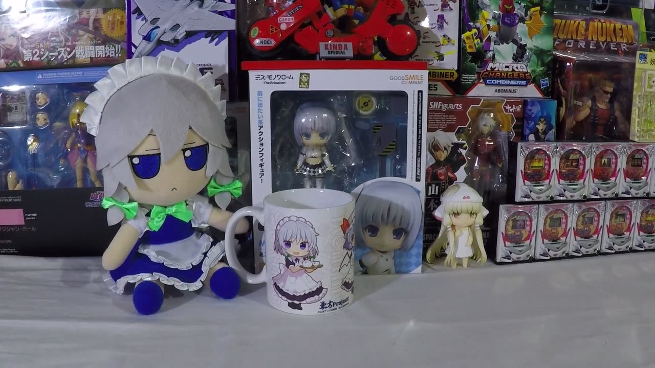 Touhou Project x Cure Maid Cafe Remilia & Flan & Sakuya unboxing