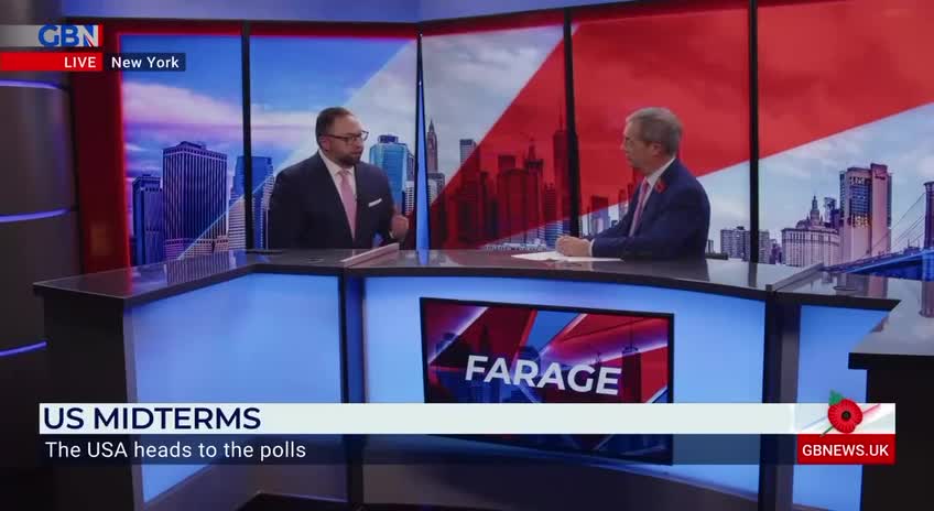 Nigel Farage interviews Jason Miller on when will Trump announce