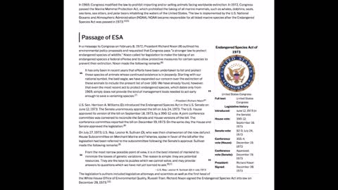 President Nixon signed the EPA but it has morphed into a political hotcake